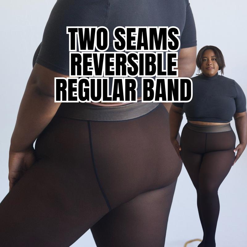 Compression Band Fleece-Lined Leggings