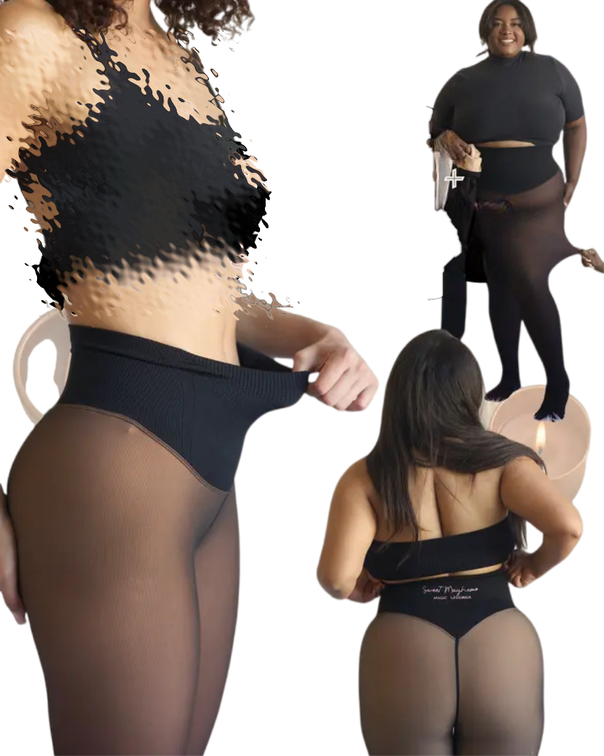 Compression Band Fleece-Lined Leggings