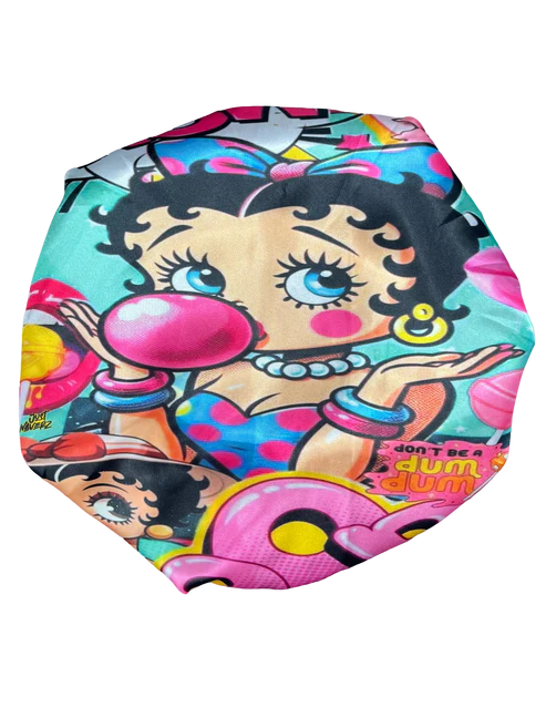 Betty Bop Double-Layered Bonnet