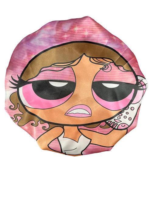 Puff Girl Double-Layered Bonnet