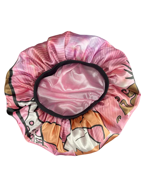 Puff Girl Double-Layered Bonnet