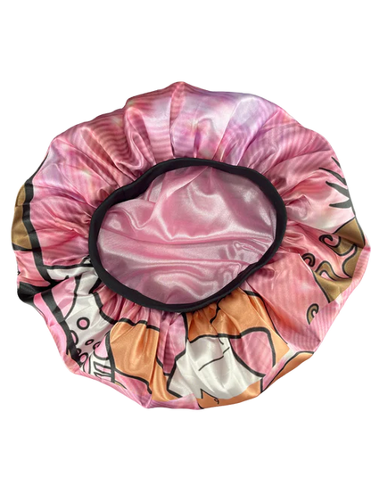 Puff Girl Double-Layered Bonnet