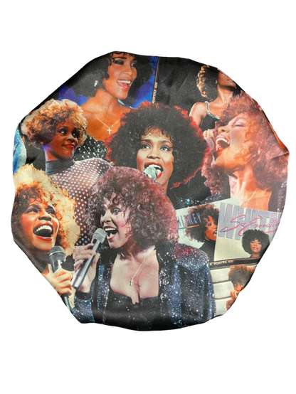 Whitney Houston Double-Layered Bonnet