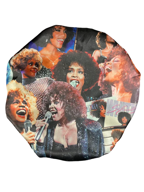 Whitney Houston Double-Layered Bonnet